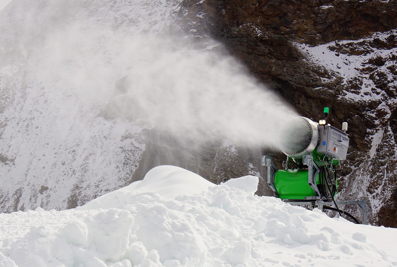 Image - snow cannon artificial snow snow