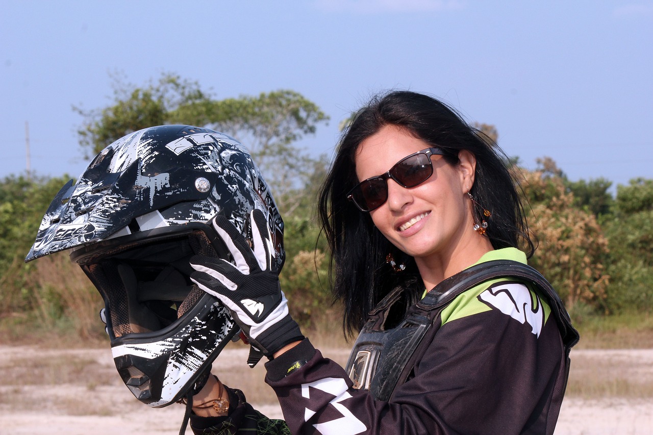 Image - latin women model motorcycle