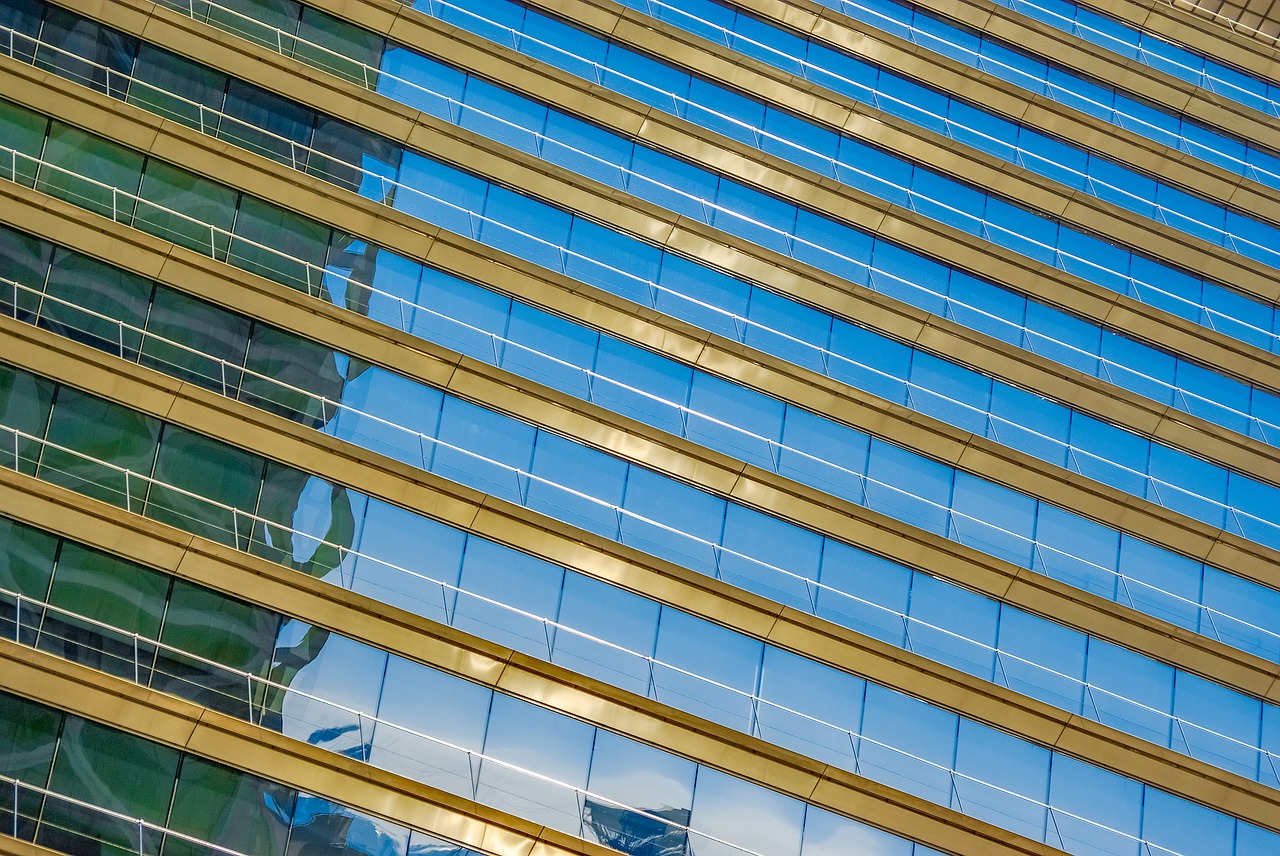 Image - barcelona building glass