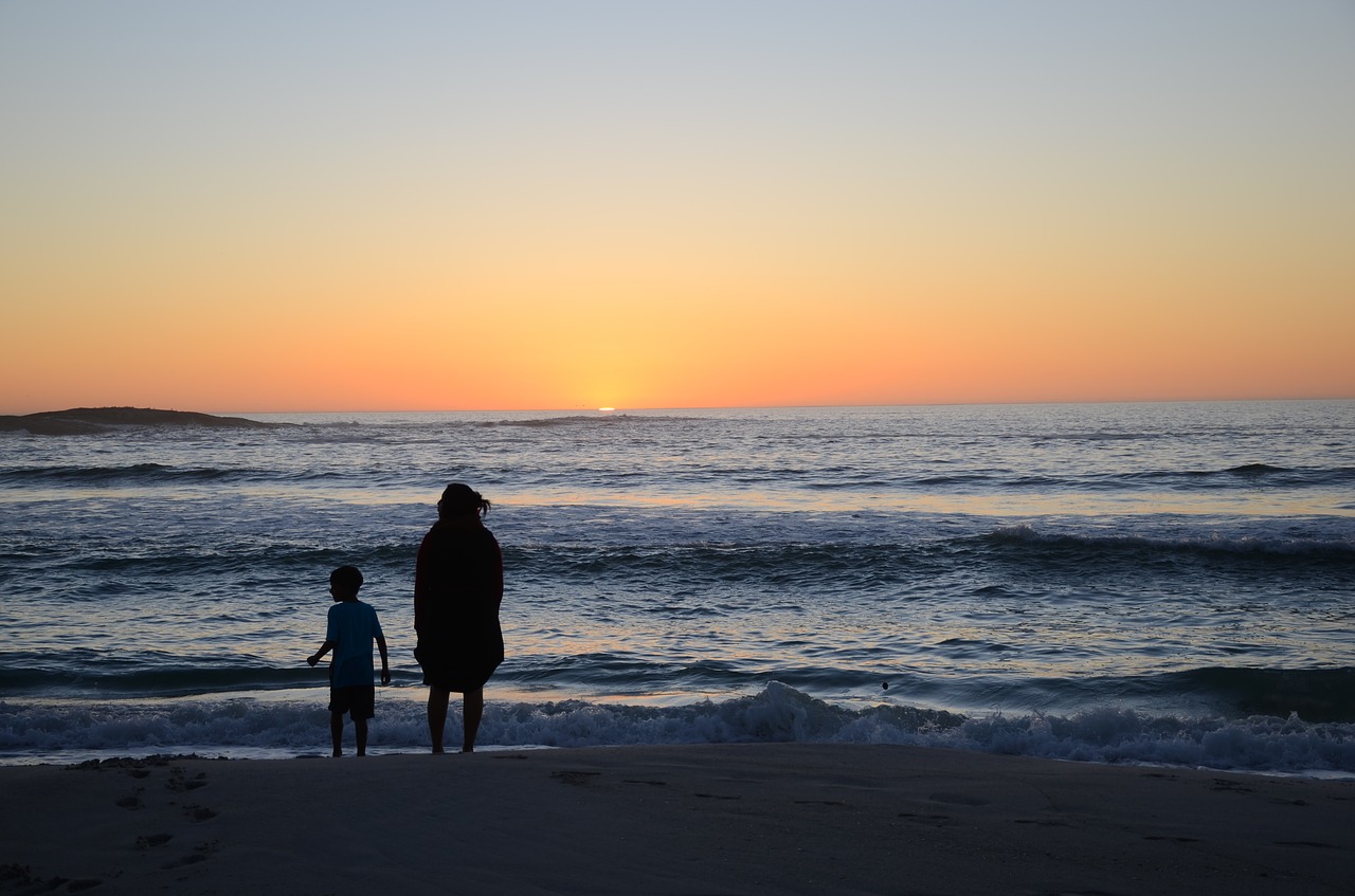 Image - camps bay cape town sunset beach