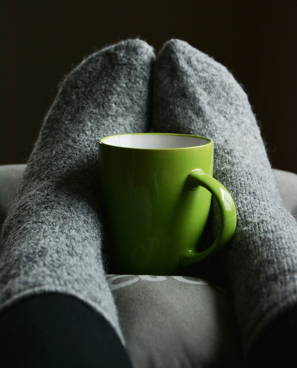 Image - stockings cup cozy relaxation rest
