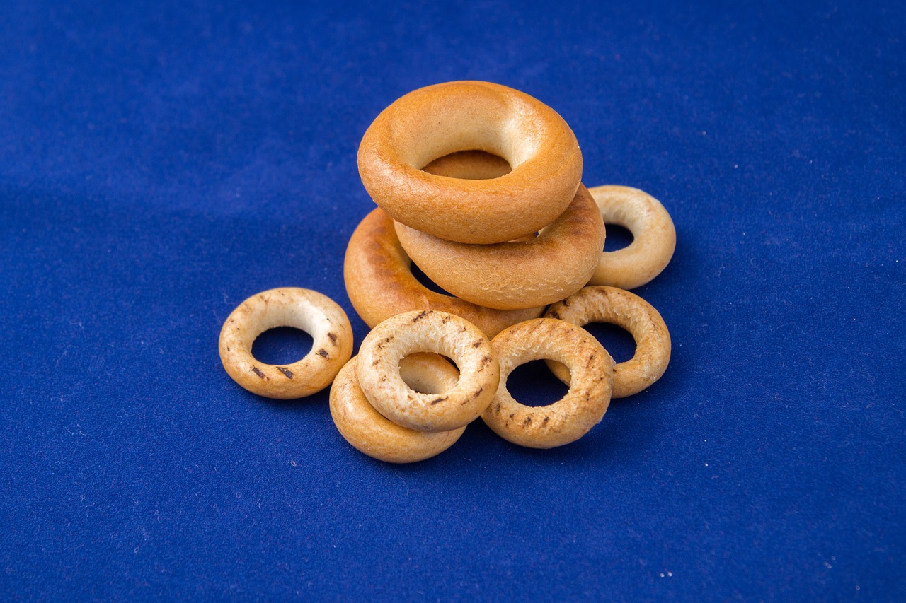 Image - drying bagels health food tasty