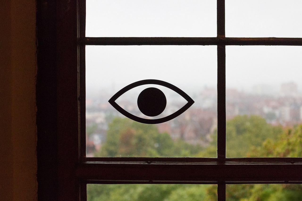 Image - vision window view distant eye