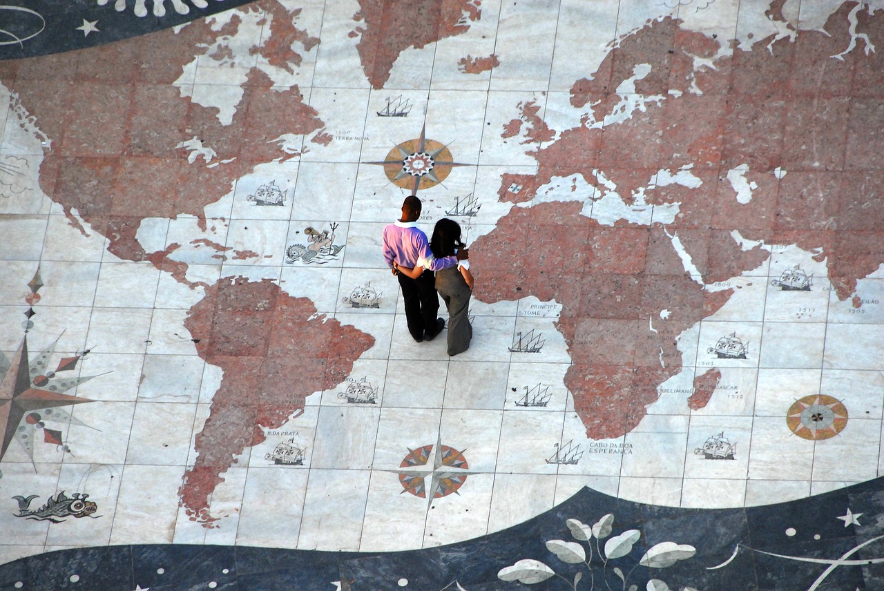 Image - portugal planisphere map world