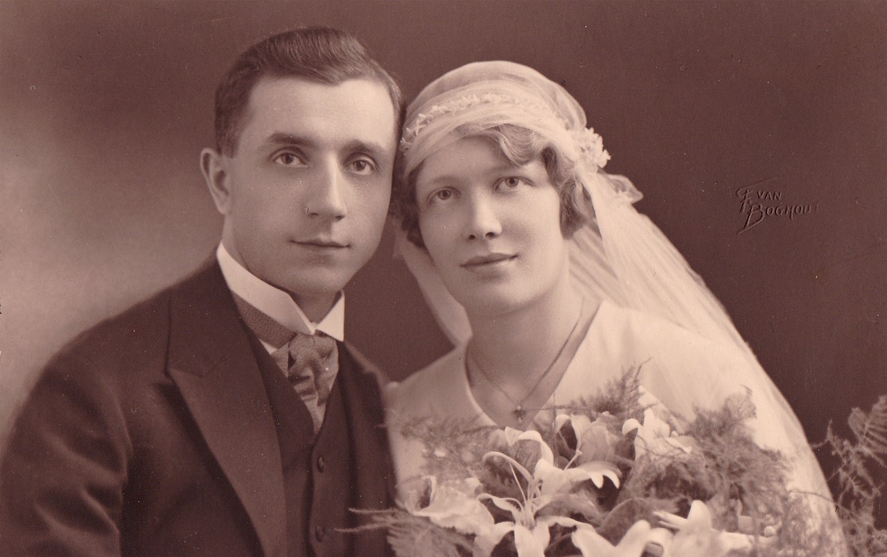 Image - vintage wedding grandparents old