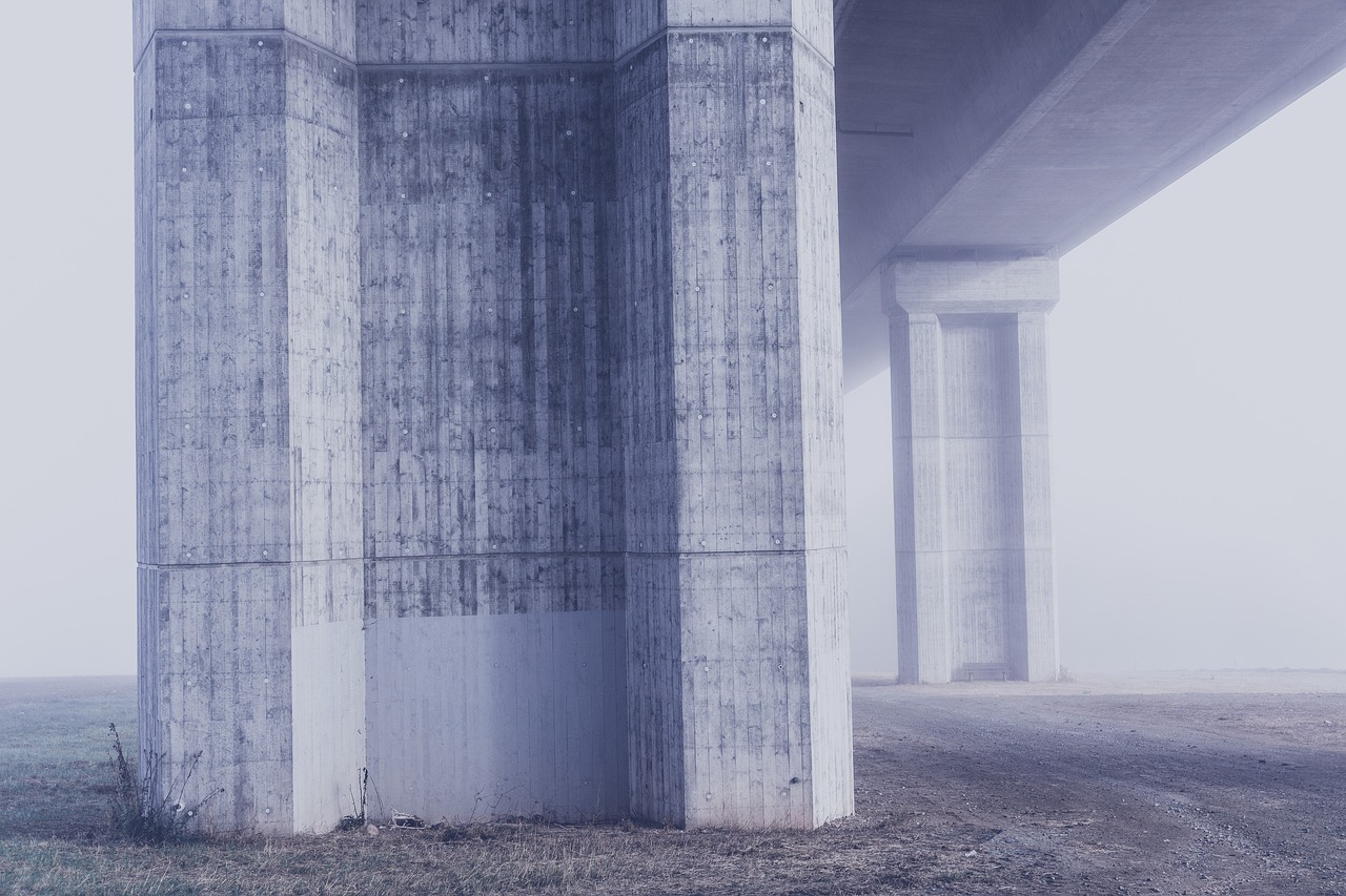 Image - bridge concrete pillar architecture