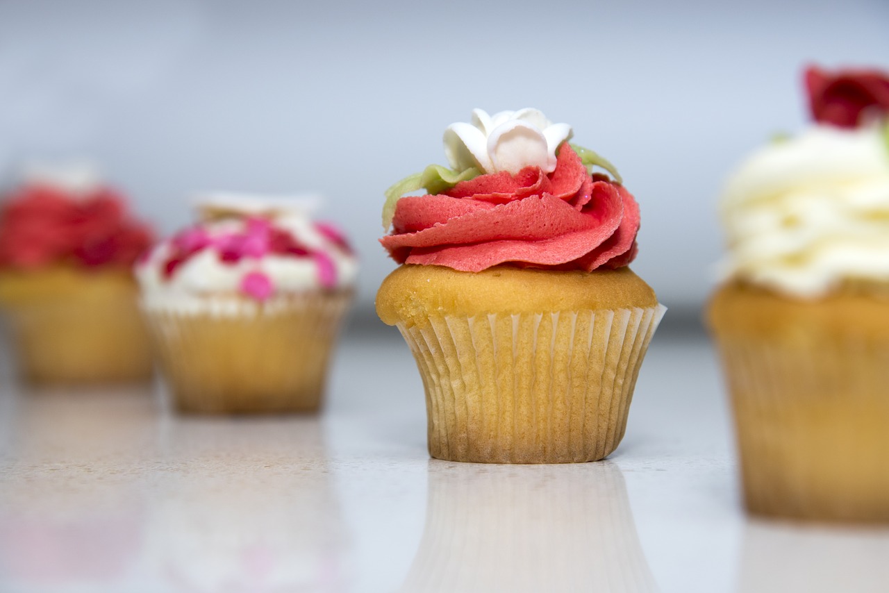 Image - food cupcake sweet colourful cake