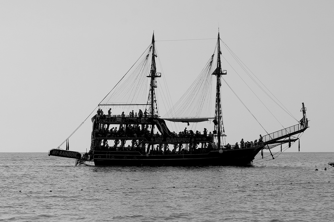 Image - ship mast journey tourism yacht