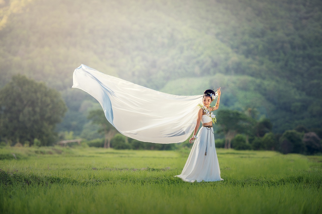Image - bride fashion wedding adult asia