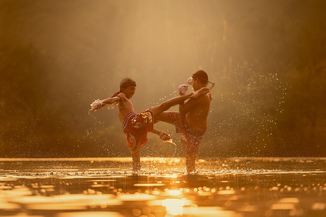 Image - children fight river attack