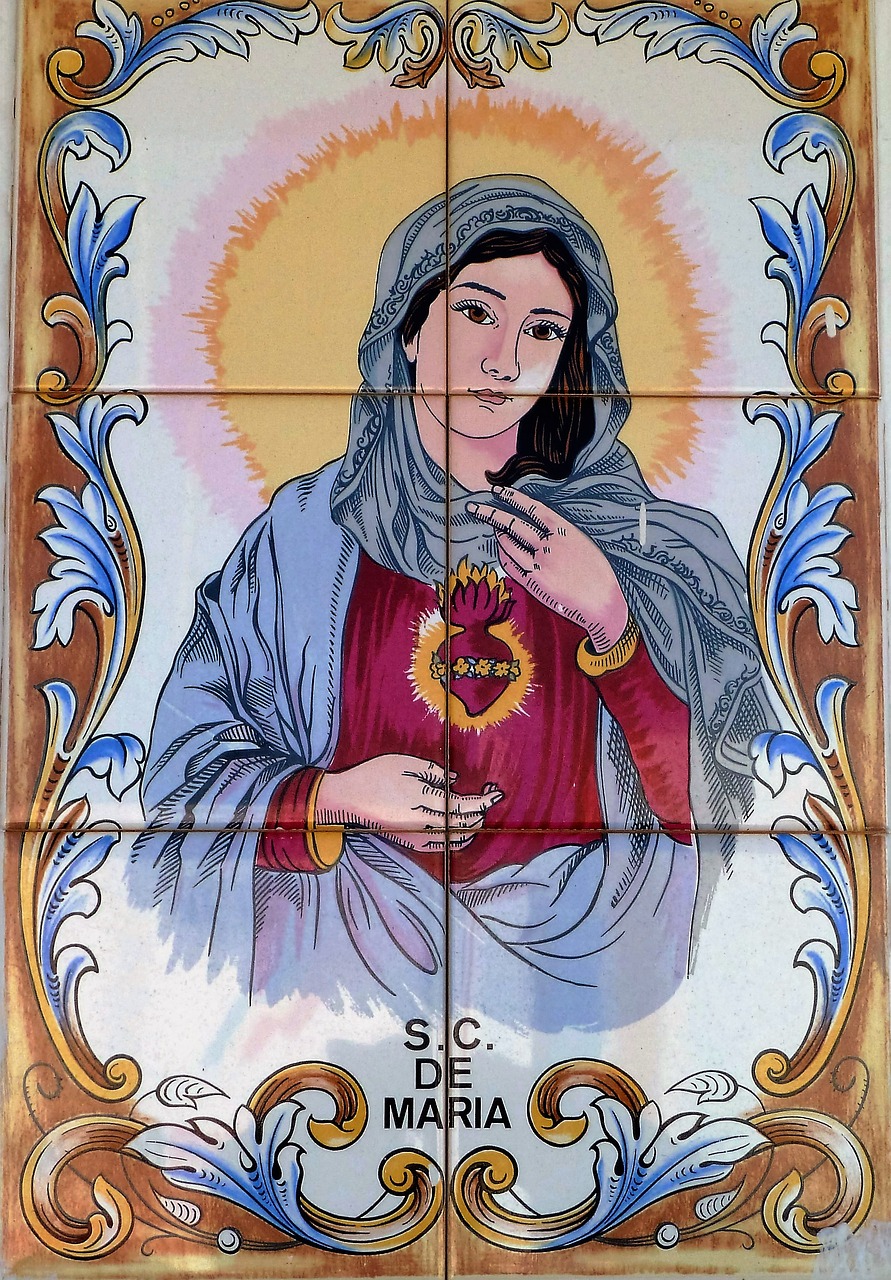 Image - faith religion maria madonna tiles