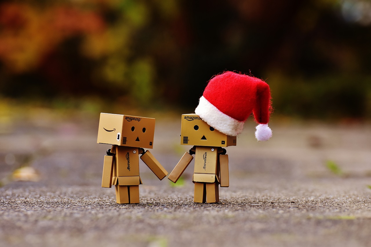 Image - danbo christmas figure together