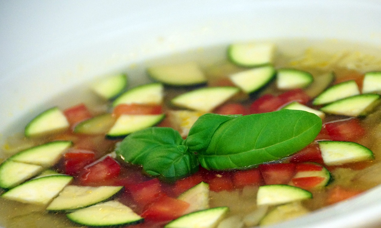 Image - soup vegetables healthy vegetarian