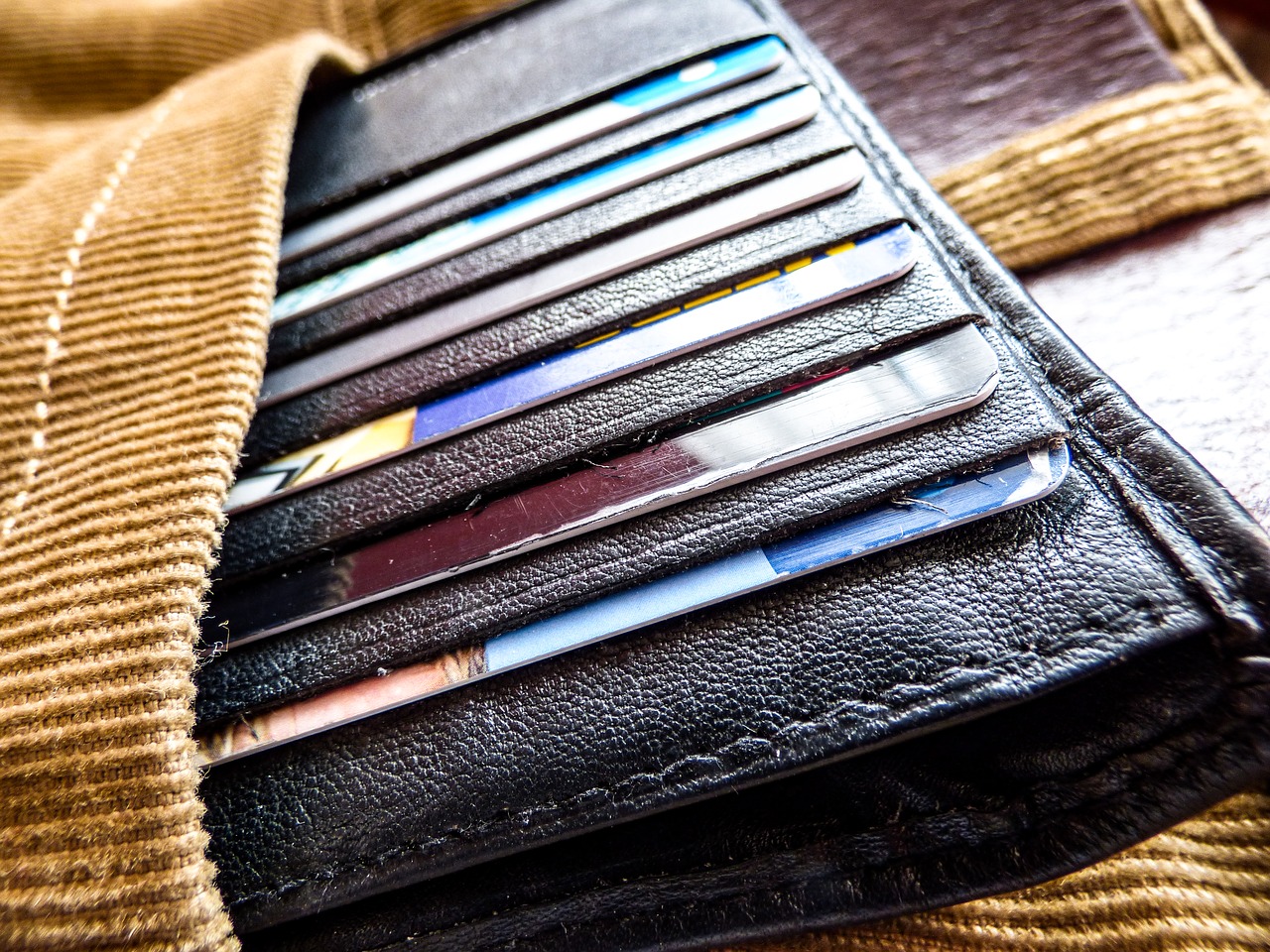 Image - pants wallet credit card manly