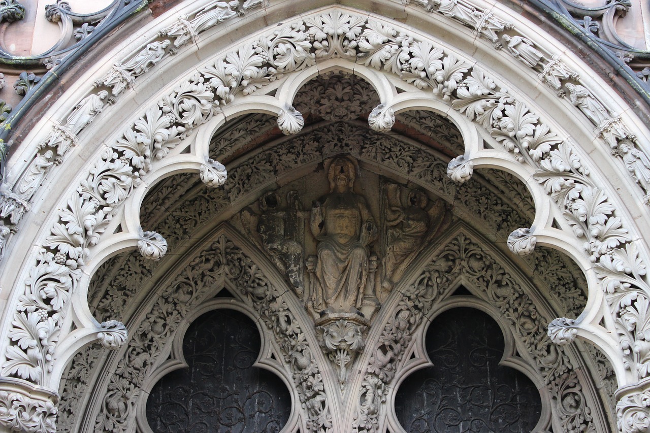 Image - middle ages portal church entrance