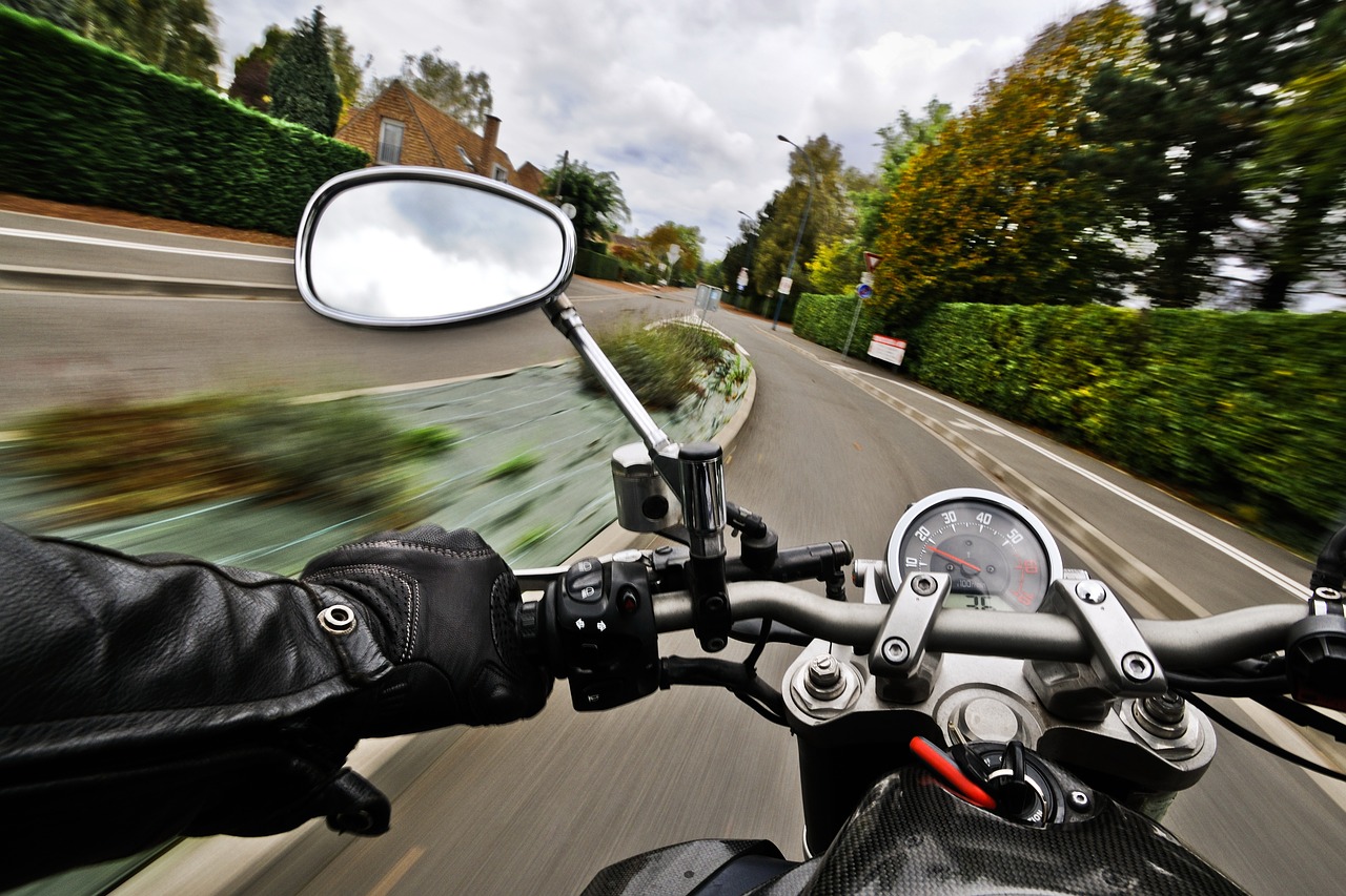 Image - motorcycle road speed