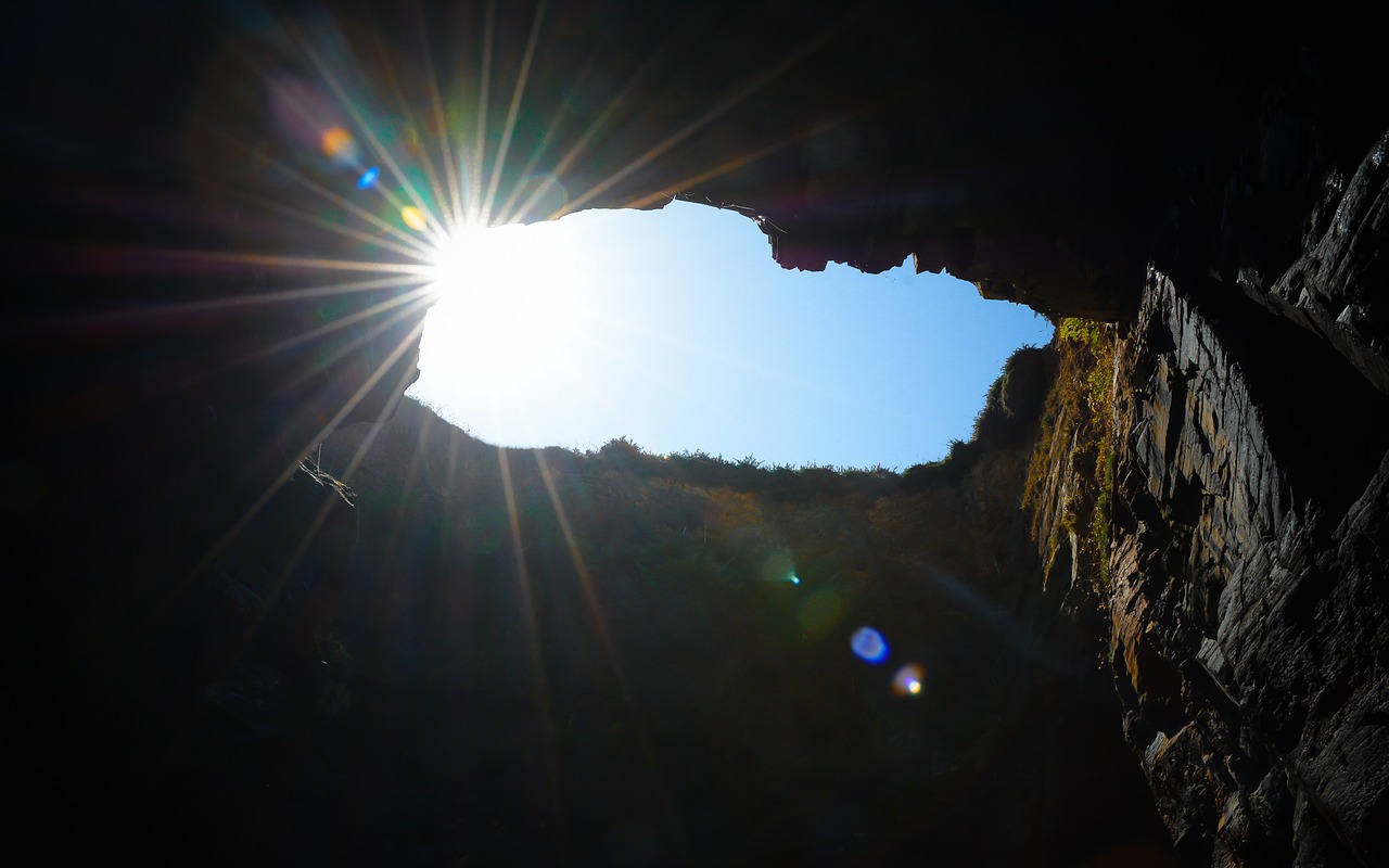 Image - sun radius rock cave look for