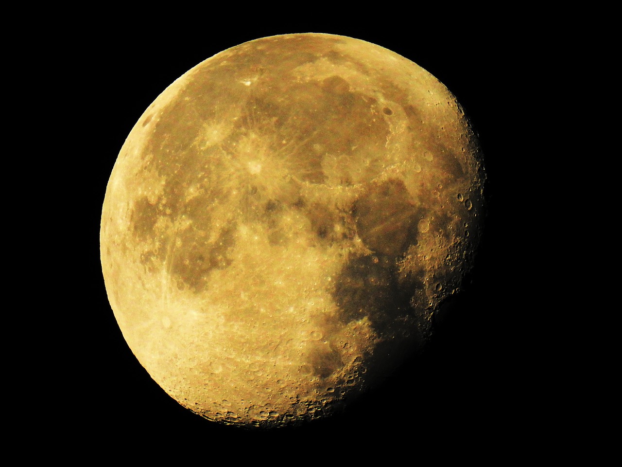 Image - super moon moon waning moon luna