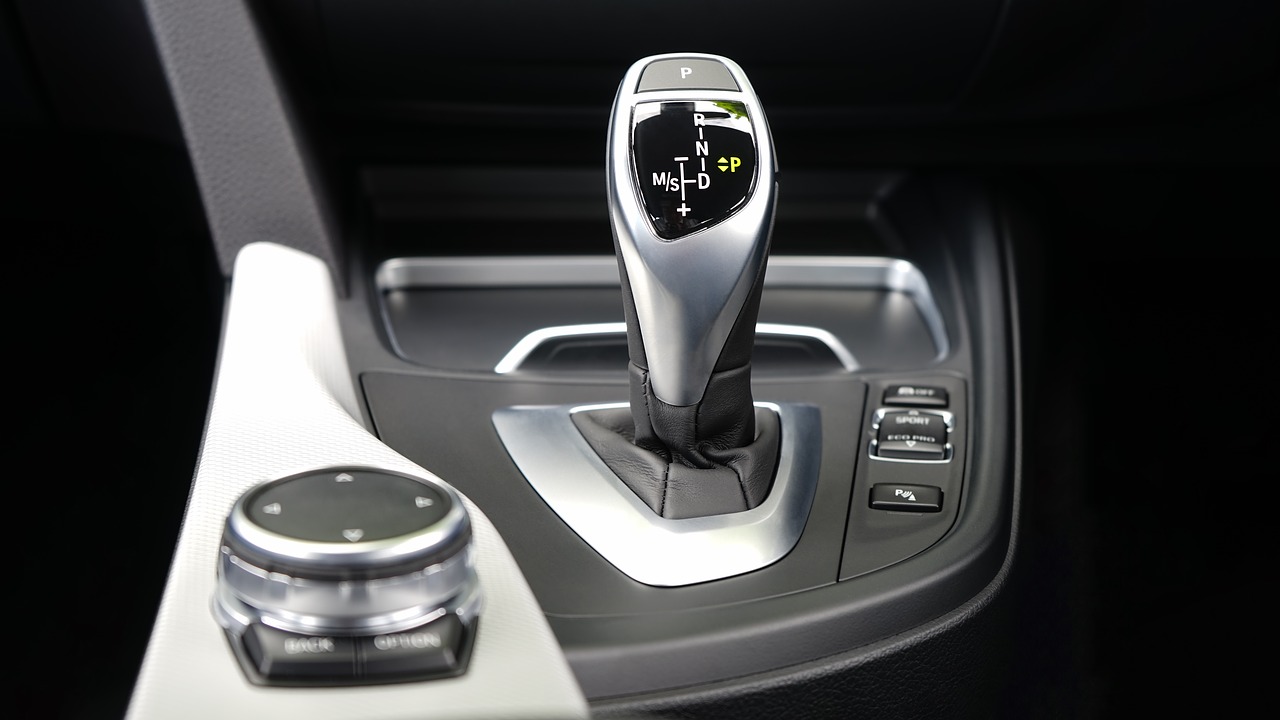 Image - car interior gear selector