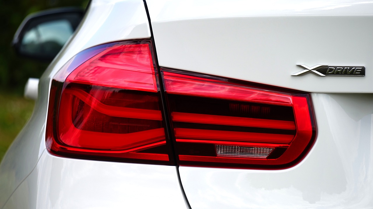 Image - automobile car close up tail light