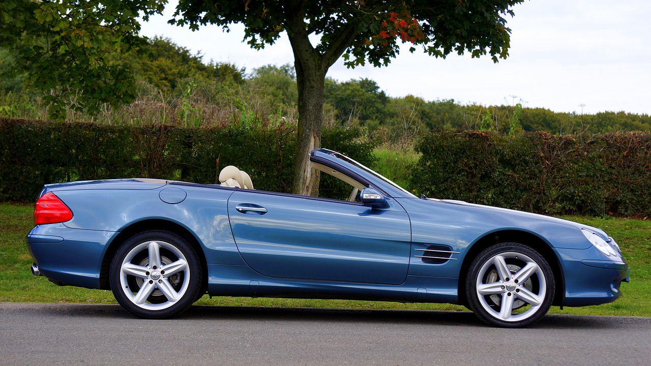 Image - blue car class classic car