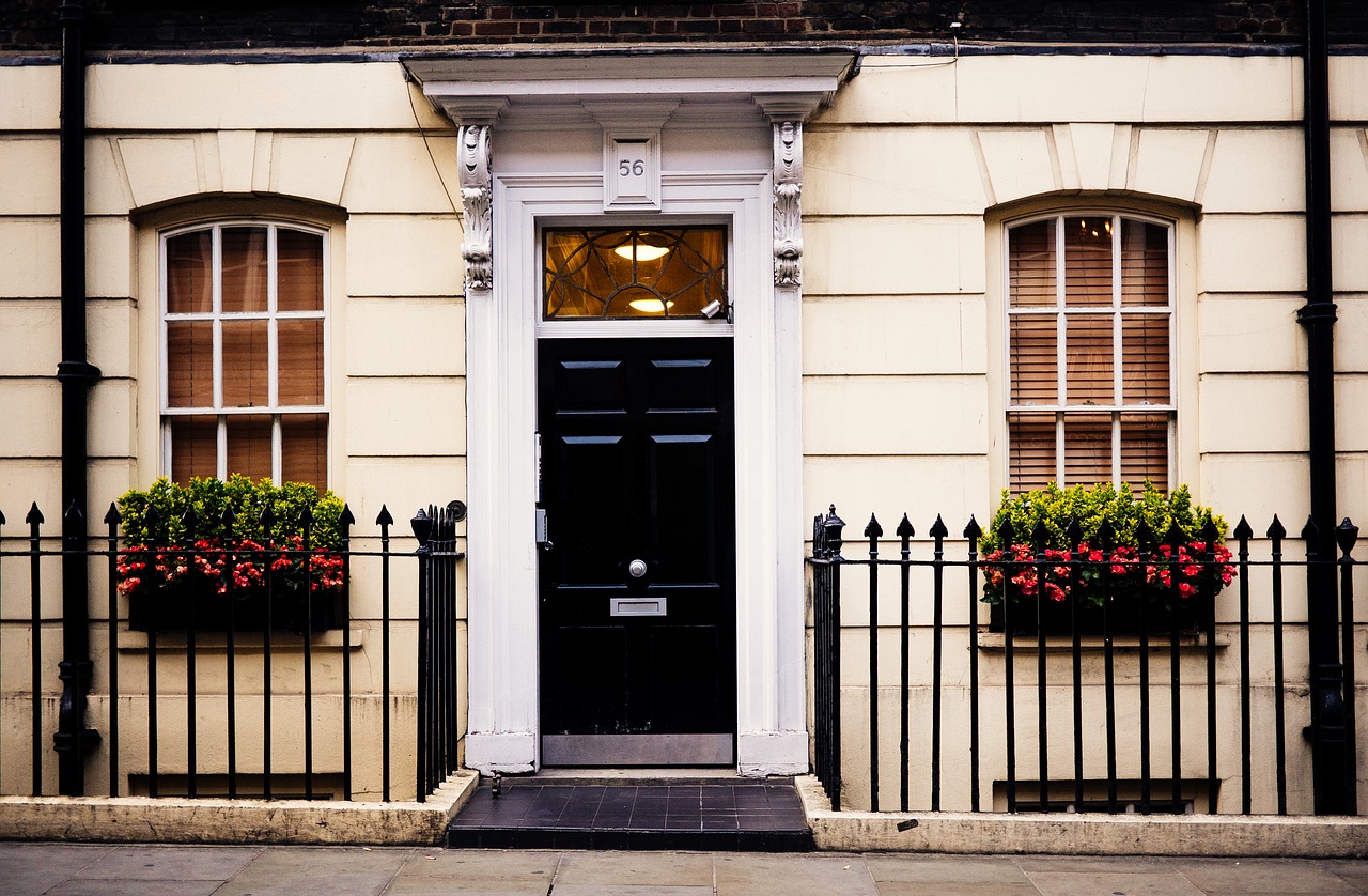 Image - architecture building door facade