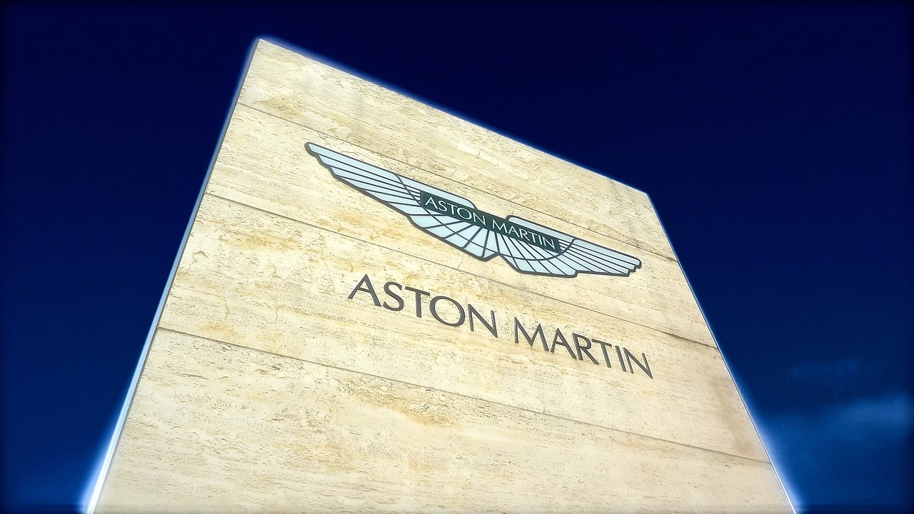 Image - aston martin car fast logo sign