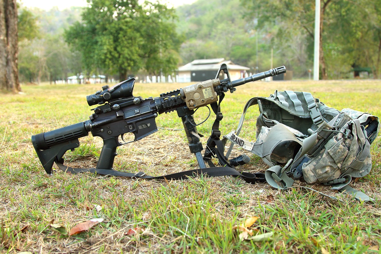 Image - army conflict weapon war gun