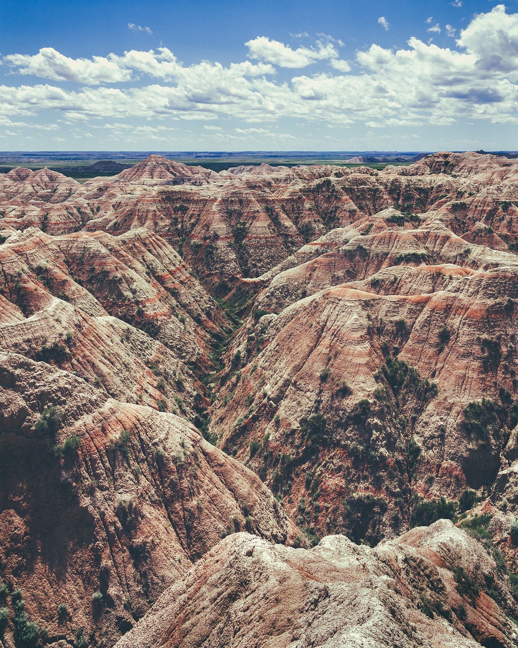 Image - arid canyon clouds desert dry