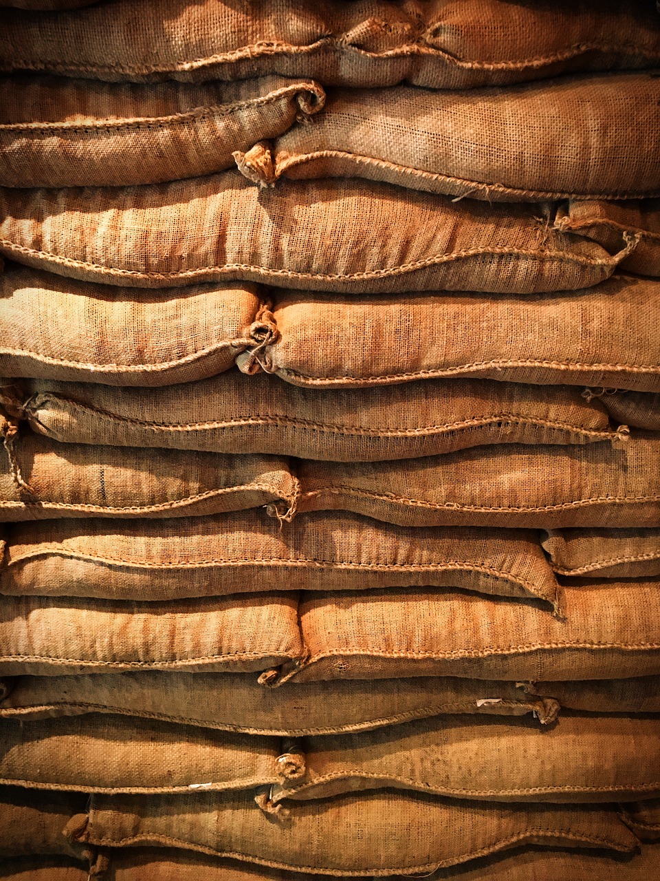 Image - sacks stacks stock texture