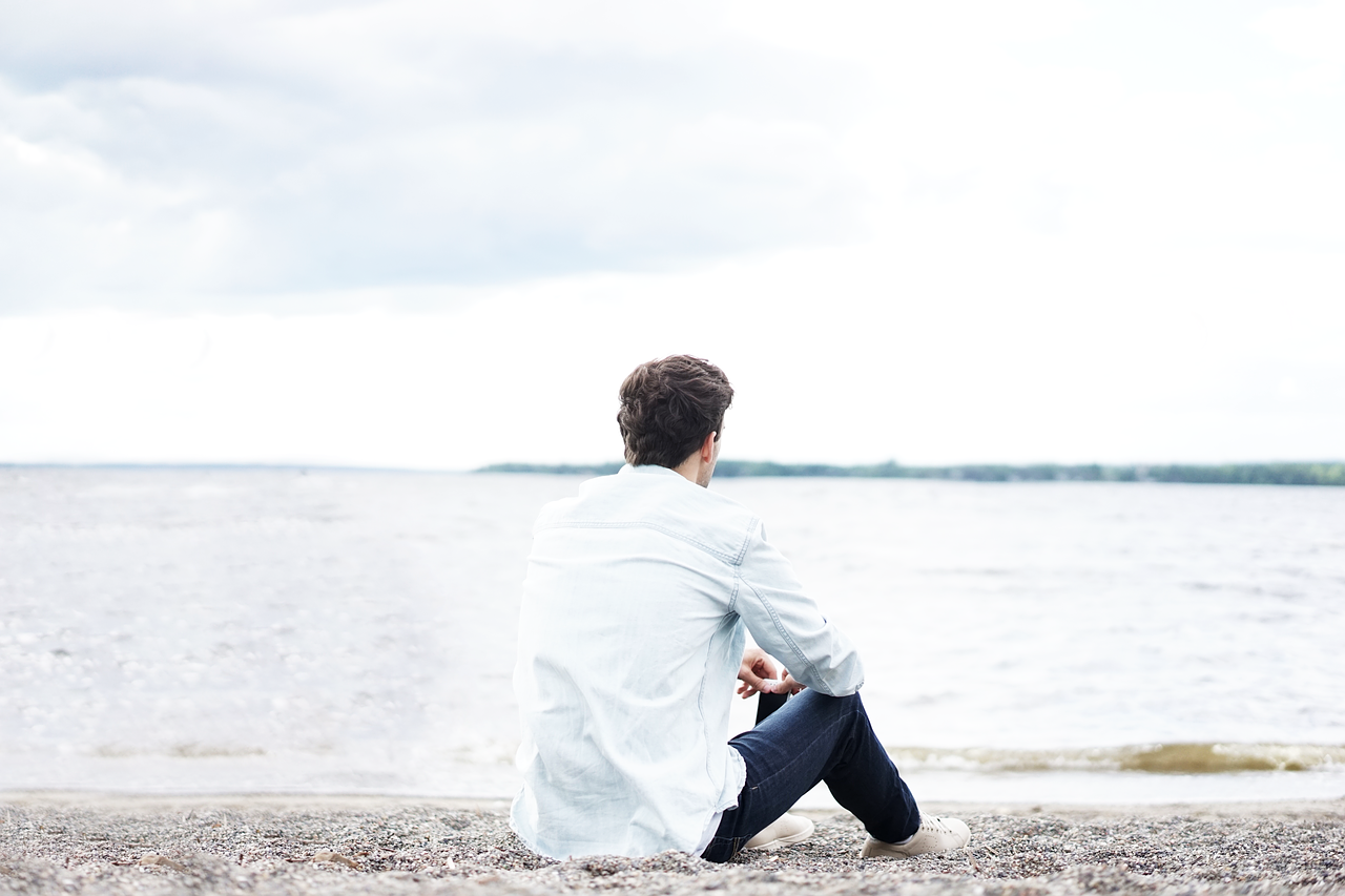 Image - beach man ocean outdoors sand sea