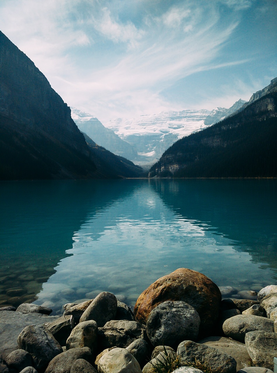 Image - lake landscape mountain nature