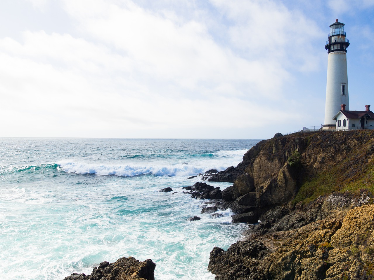 Image - beach cliff coast landscape