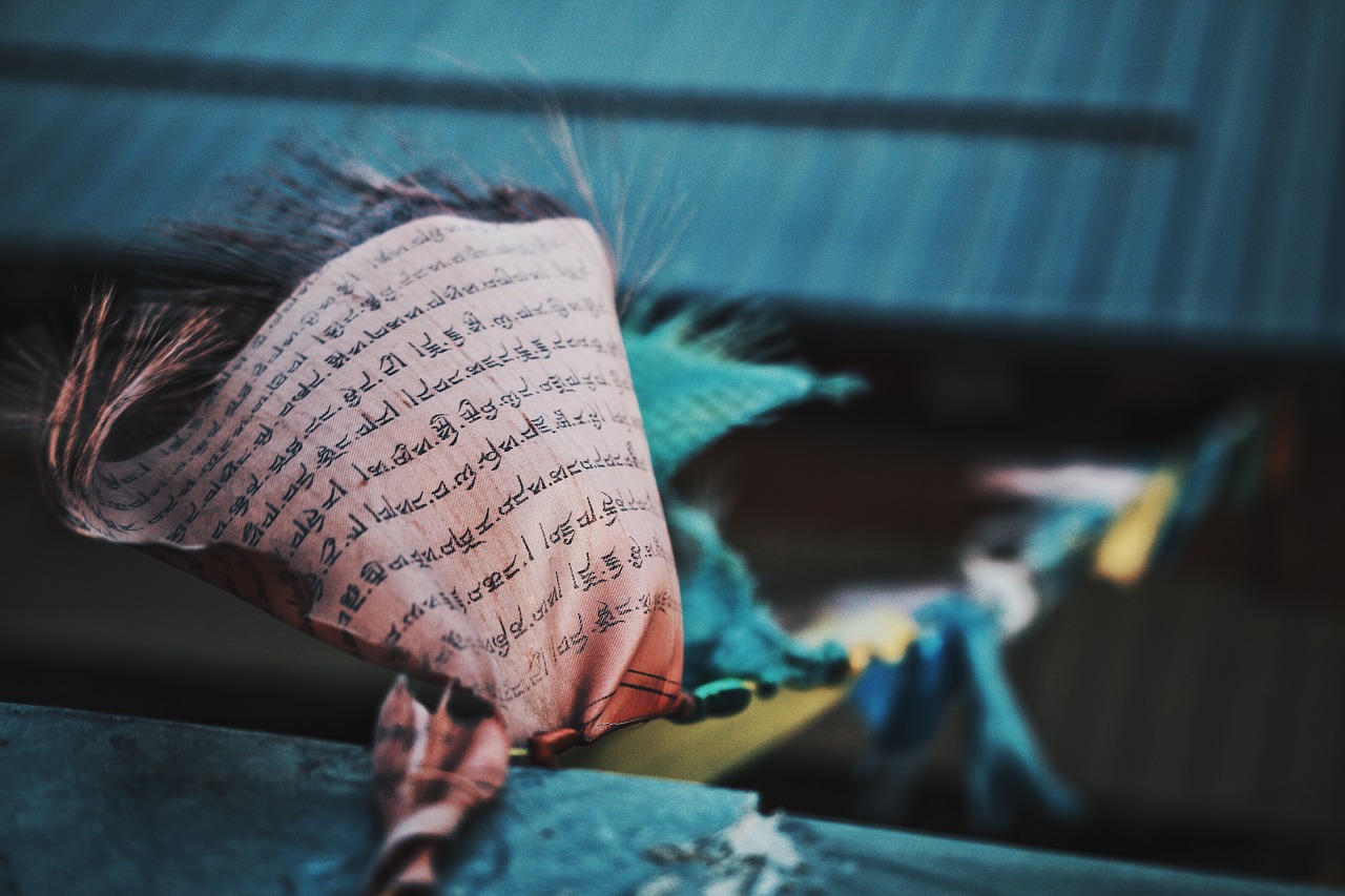 Image - culture prayer flag religion travel