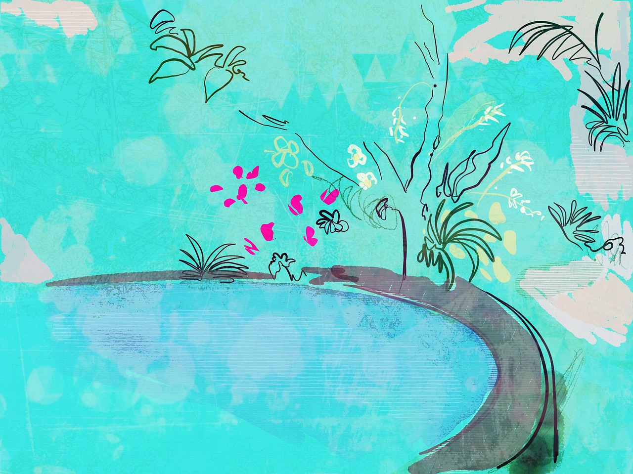 Image - sketch travel painting