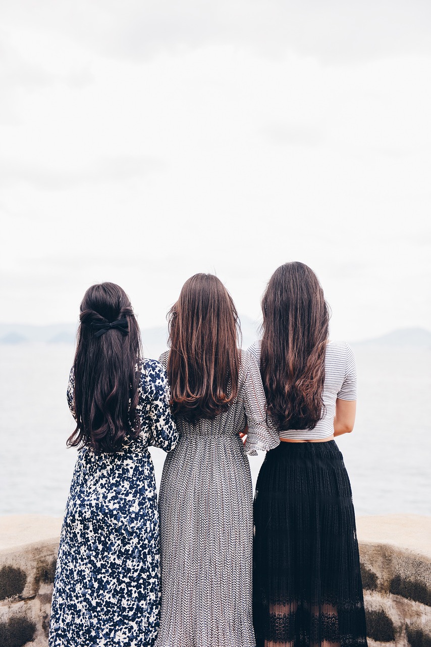 Image - fashion hair outdoors people women