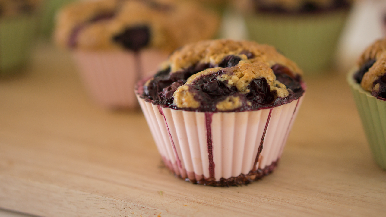 Image - baked goods baking blueberry