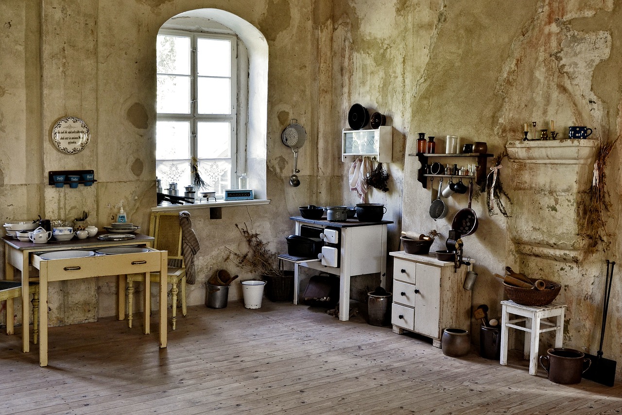 Image - kitchen old historically