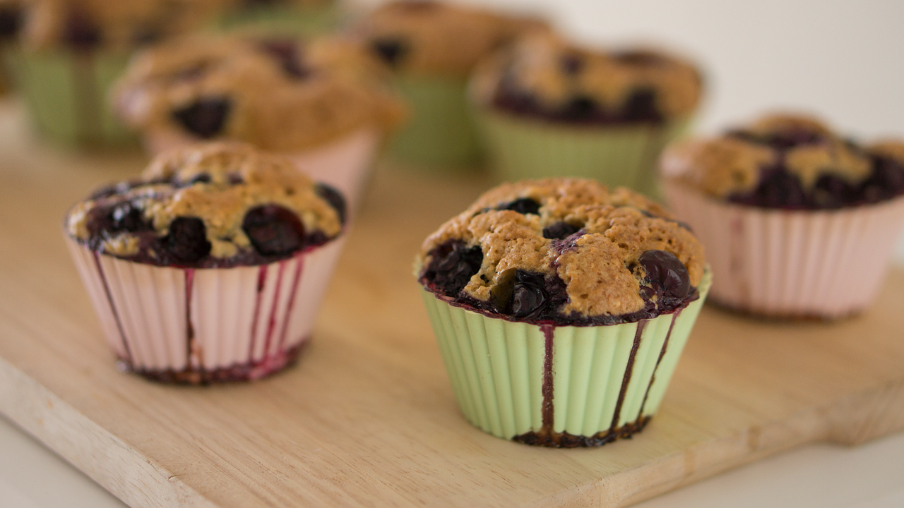 Image - baked goods baking blueberry