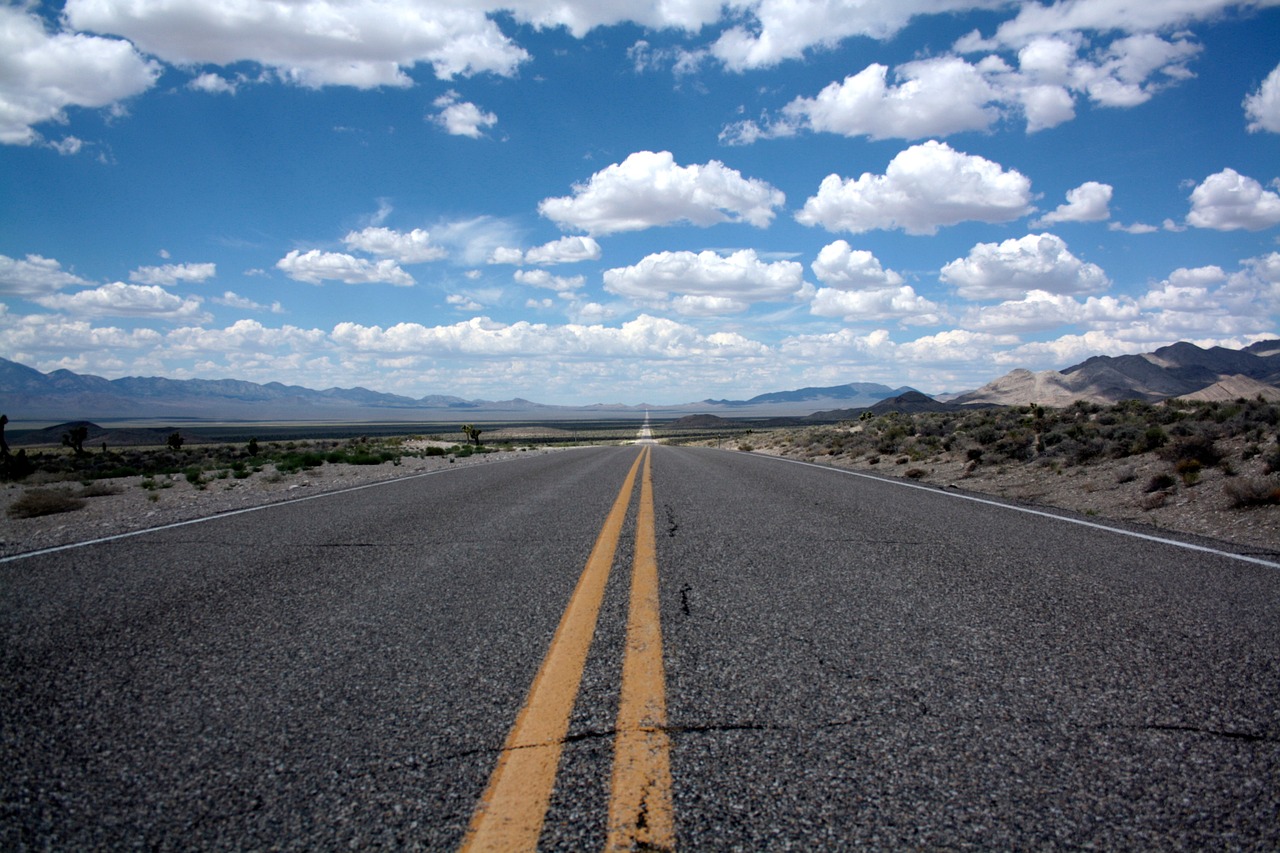 Image - desert horizon landscape lines