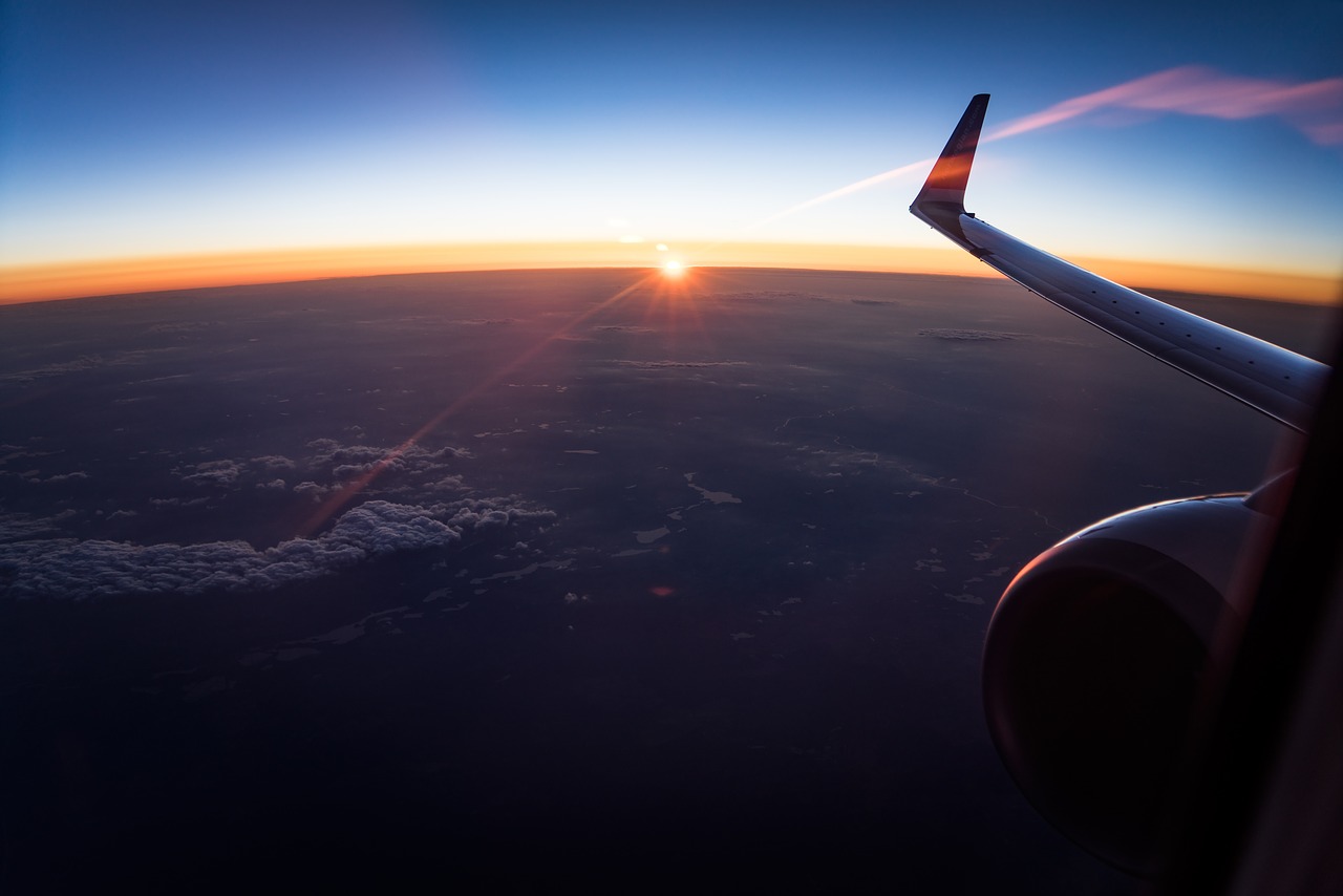 Image - above aeroplane aircraft engine