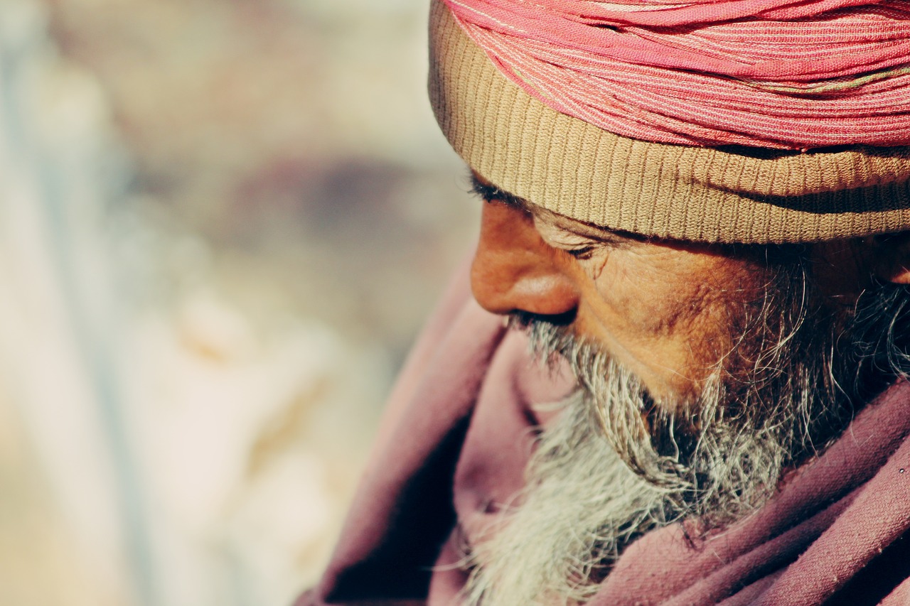Image - beard close up macro man person