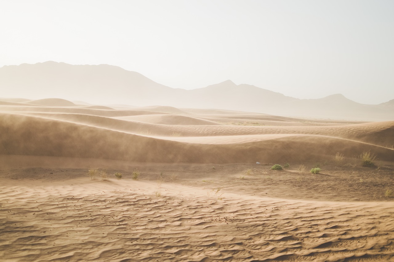 Image - desert mountain sand sand dunes