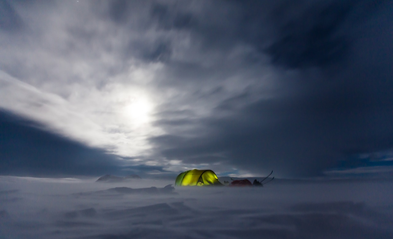 Image - adventure camp camping clouds cold
