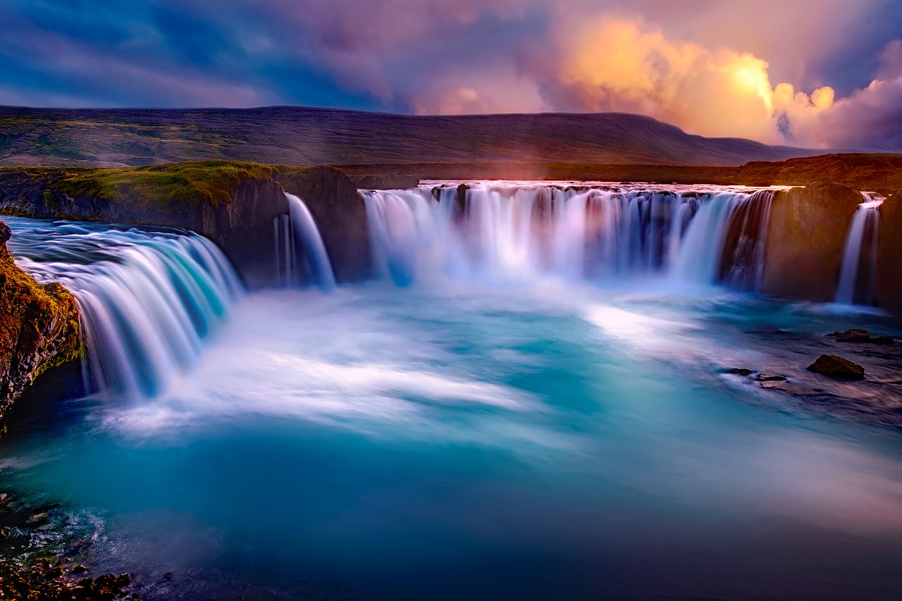 Image - gooafoss iceland waterfall falls