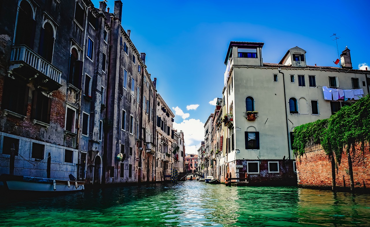 Image - venice italy city urban buildings