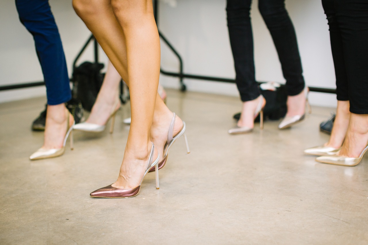 Image - feet footwear high heels legs