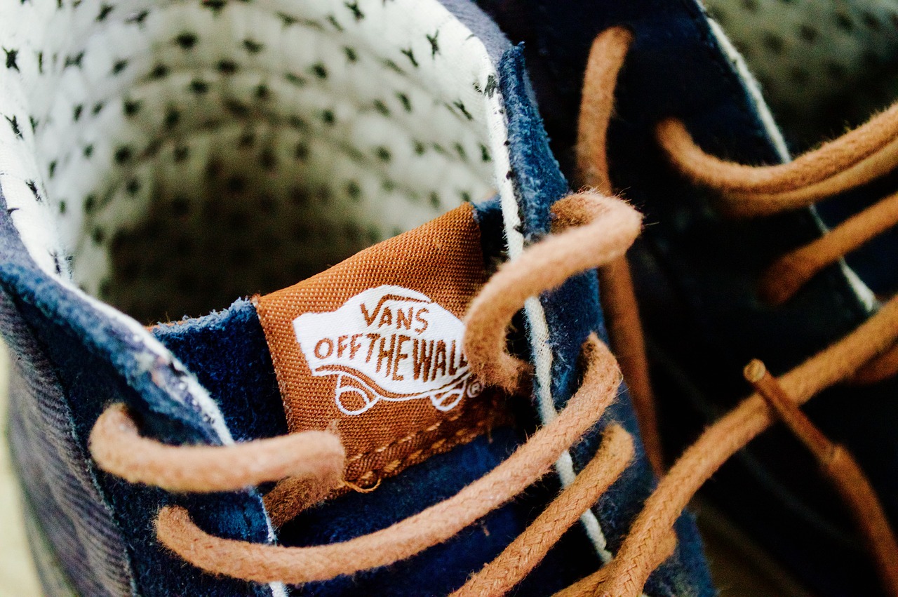 Image - close up footwear laces shoe vans