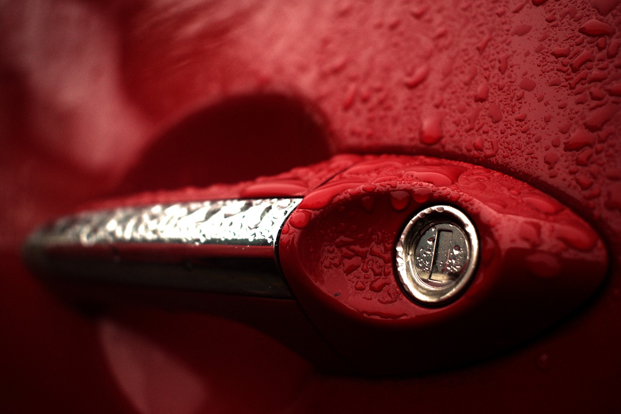 Image - handle hyundai auto rainy day