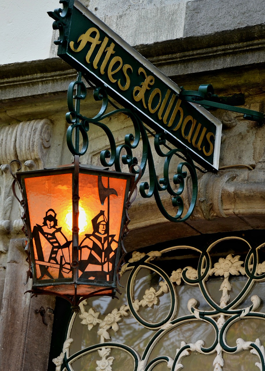 Image - street lamp lantern